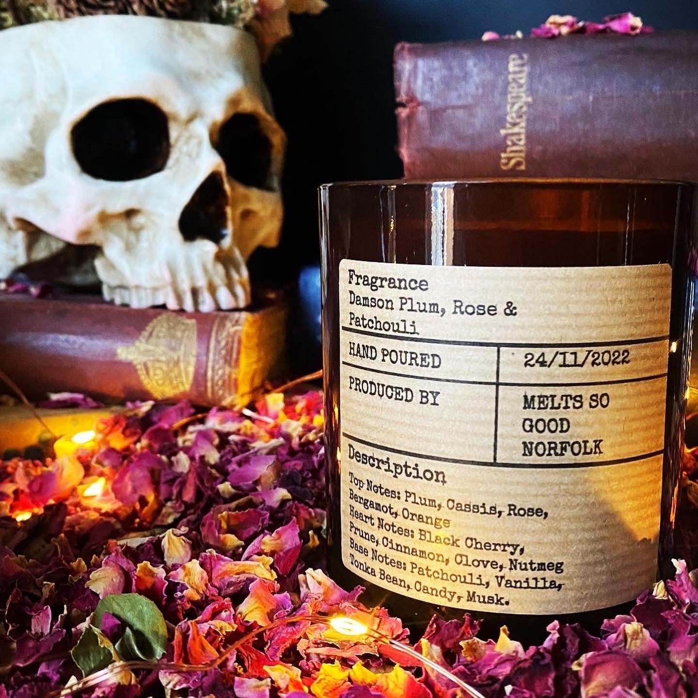 Damson plum rose and patchouli hot sale